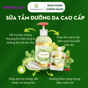 Power Skin Lotion Shower Luxury Sữa tắm Dưỡng Da 